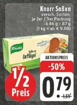 Edeka KNORR Soßen Angebot