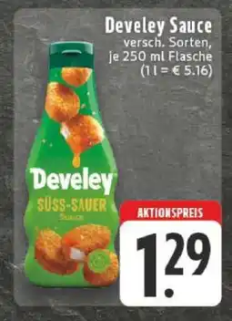 Edeka DEVELEY Sauce Angebot