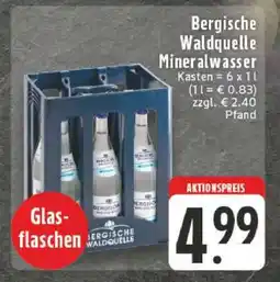 Edeka Bergische Waldquelle Mineralwasser Angebot