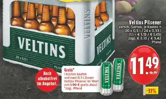 Edeka VELTINS Pilsener Angebot