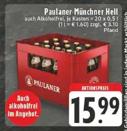 Edeka Paulaner Münchner Hell Angebot