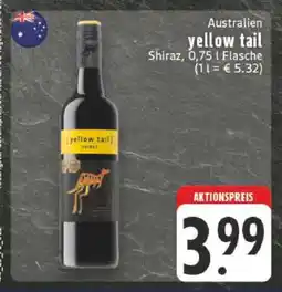 Edeka YELLOW TAIL Shiraz Angebot