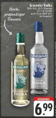 Edeka Grasovka Vodka Angebot