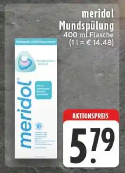 Edeka meridol Mundspülung Angebot