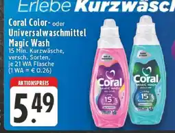 Edeka Coral Color oder Universalwaschmittel Magic Wash Angebot