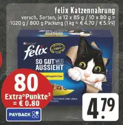 Edeka felix Katzennahrung Angebot