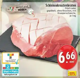 Edeka Schinkenkrustenbraten Angebot