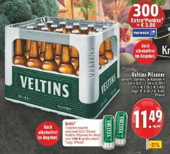 Edeka VELTINS Pilsener Angebot