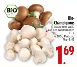 Edeka Bio-Champignons Angebot