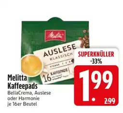 Edeka Melitta Kaffeepads Angebot