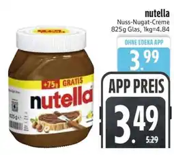 Edeka nutella Angebot