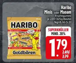 Edeka Haribo Minis oder Maoam Angebot