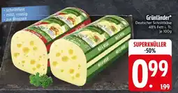 Edeka Grünländer Deutscher Schnittkäse Angebot