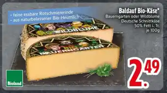 Edeka Baldauf Bio-Käse Angebot