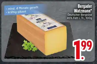 Edeka Bergader Watzmann Angebot