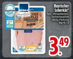 Edeka Bayrischer Leberkäse Angebot