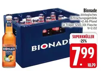 Edeka Bionade Biologisches Erfrischungsgetränk Angebot