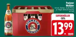 Edeka Paulaner Weißbier Angebot