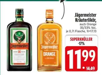 Edeka Jägermeister Kräuterlikör Angebot