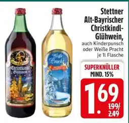 Edeka Stettner Alt-Bayrischer Christkindl-Glühwein Angebot