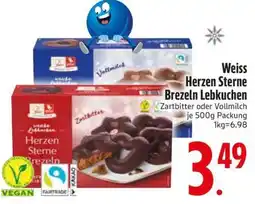 Edeka Weiss Herzen Sterne Brezeln Lebkuchen Angebot