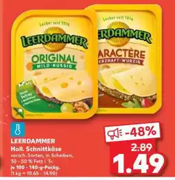 Kaufland LEERDAMMER Holl. Schnittkäse Angebot