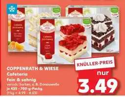 Kaufland COPPENRATH & WIESE Cafeteria fein & sahnig Angebot