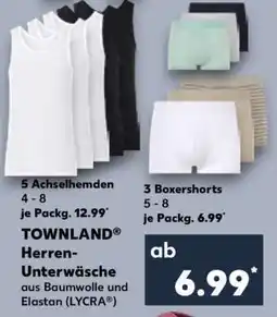 Kaufland TOWNLAND Herren-Unterwäsche Angebot