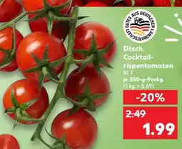 Kaufland Dtsch. Cocktail rispentomaten Angebot