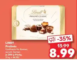 Kaufland Lindt Pralinés Angebot