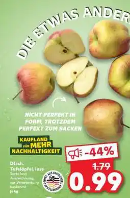 Kaufland Dtsch. Tafeläpfel, lose Angebot