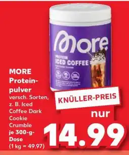 Kaufland MORE Proteinpulver Angebot