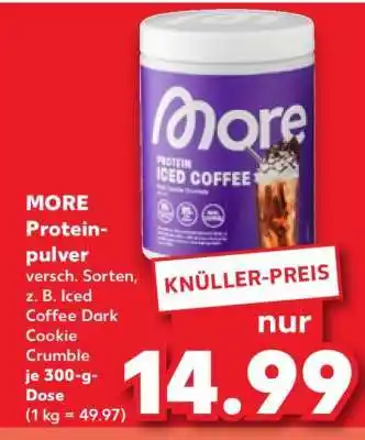 Kaufland MORE Proteinpulver Angebot