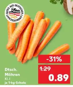 Kaufland Dtsch. Möhren Angebot