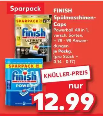 Kaufland FINISH Spülmaschinen-Caps Angebot