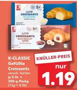 Kaufland K-CLASSIC Gefüllte Croissants Angebot