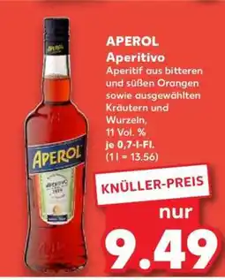 Kaufland APEROL Aperitivo Angebot