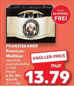 Kaufland FRANZISKANER Premium- Weißbier Angebot