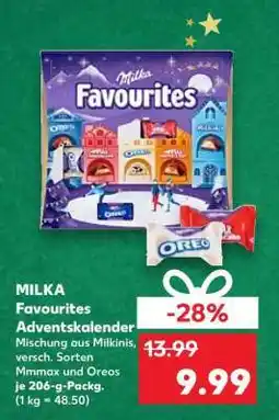 Kaufland Milka Favourites Adventskalender Angebot
