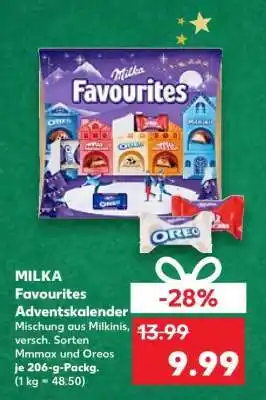 Kaufland Milka Favourites Adventskalender Angebot