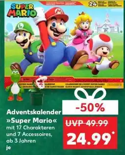 Kaufland Adventskalender Super Mario Angebot