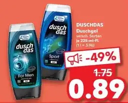 Kaufland DUSCHDAS Duschgel Angebot