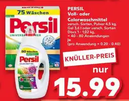 Kaufland PERSIL Voll- oder Colorwaschmittel Angebot