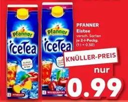 Kaufland Pfanner Eistee Angebot