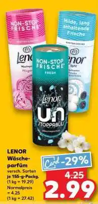 Kaufland LENOR Wäscheparfüm Angebot