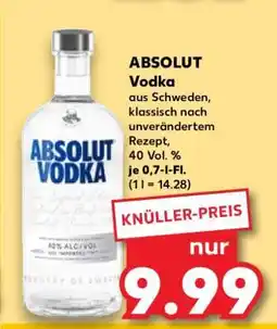 Kaufland Absolut Vodka Angebot