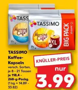 Kaufland Tassimo Kaffee- kapseln Angebot