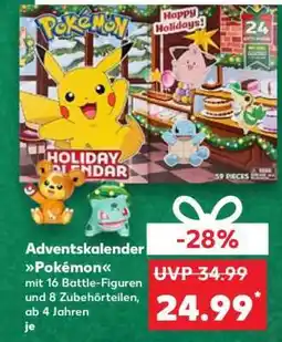 Kaufland Adventskalender Pokémon Angebot