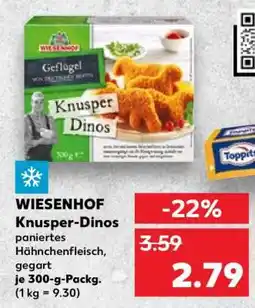 Kaufland WIESENHOF Knusper-Dinos Angebot