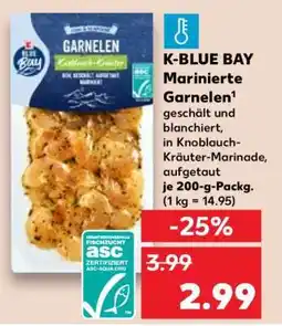 Kaufland K-BLUE BAY Marinierte Garnelen Angebot